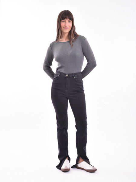 REMERA PARADISE GRIS OSCURO