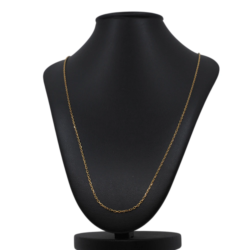 Cadena forcet en oro 18k amarillo. Cadena forcet en oro 18k amarillo.