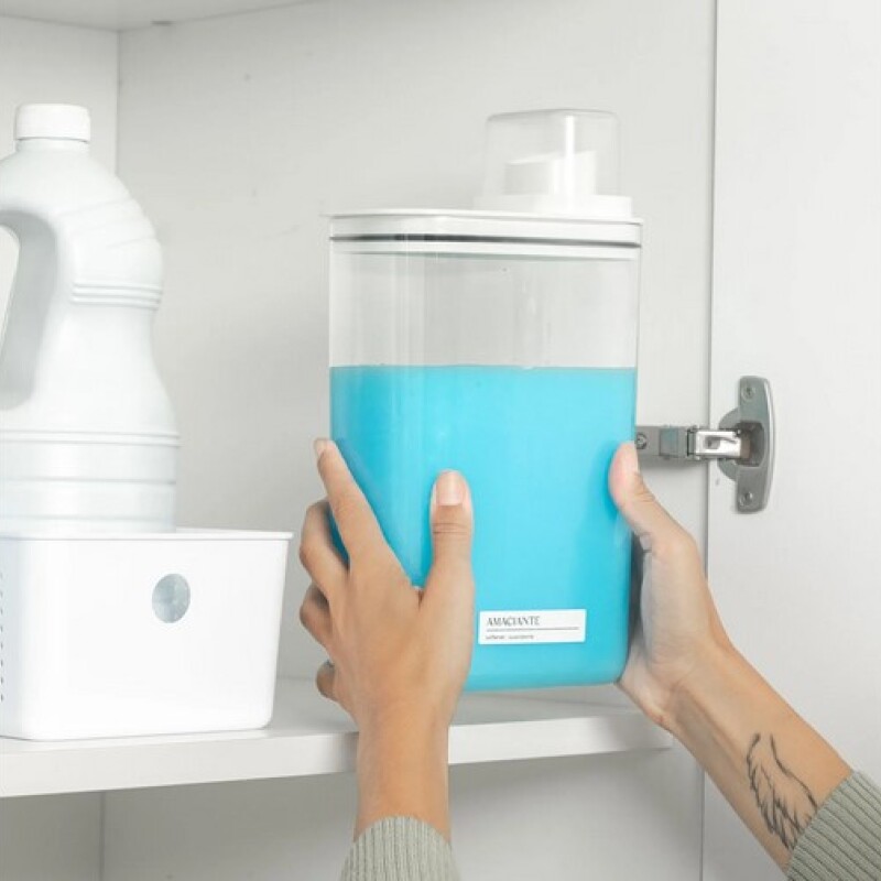 Recipiente dosificador multiuso 2,3 Lts Gris Oscuro