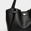 Bolso Marble en efecto cuero graneado Negro