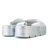 Chinela Chill Sunday de Mujer - T26-21 Plateado