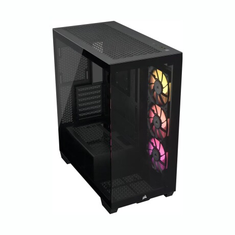 GABINETE CORSAIR 3500X RSR ARGB Gabinete CORSAIR 3500X RSR ARGB 3 Ventiladores RGB Preinstalados - Black