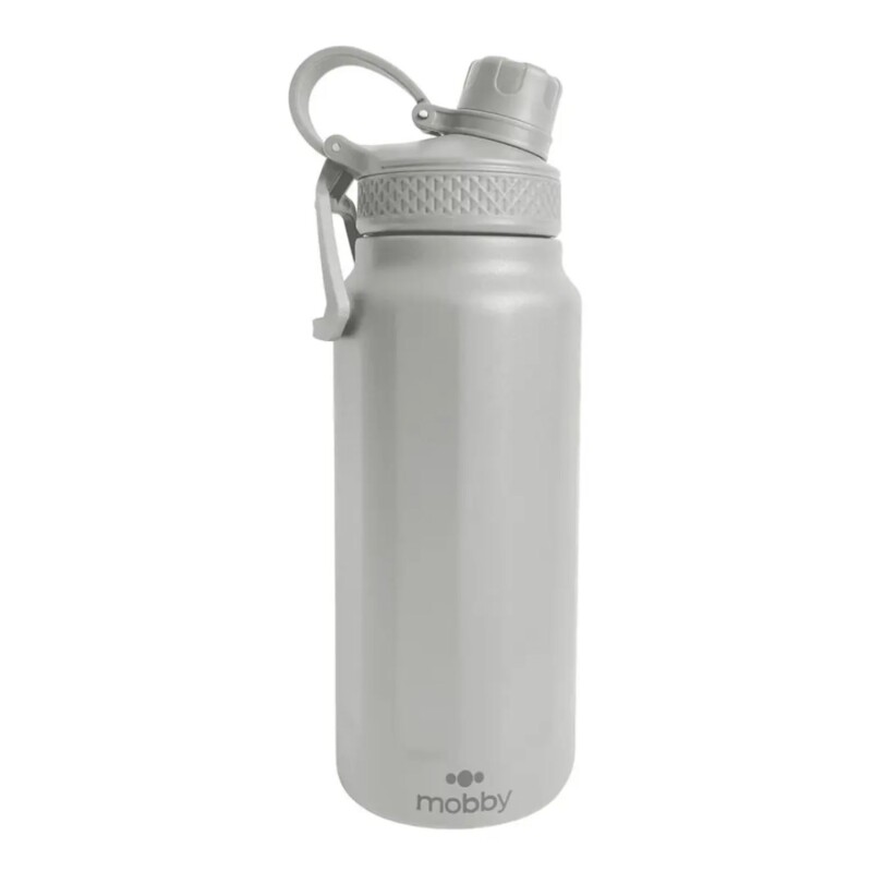 Botella Deportiva Mobby Térmica acero inox 750ml Gris