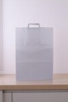 Bolsa lisa acuario 34x17x48 cm BLANCO