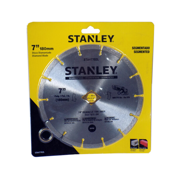 Disco Diamantado Segmentado Stanley 7" Disco Diamantado Segmentado Stanley 7"