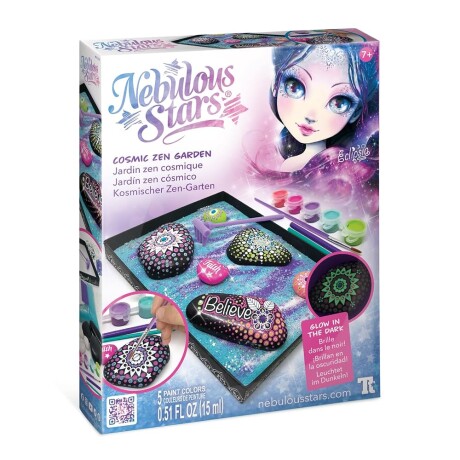 Jardín Zen Cósmico con brillantes Jardín Zen Cósmico con brillantes