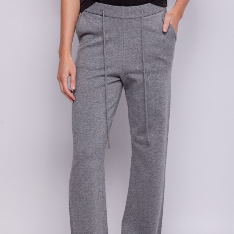 PANTALON TEDY Gris Melange