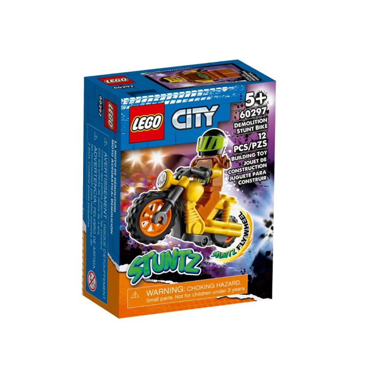 LEGO CITY Stunts Moto A Fricción 