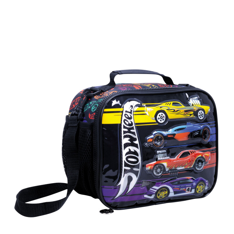 Lanchera Hot Wheels Negro - Amarillo - Rojo