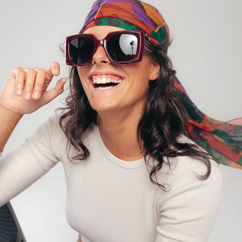 Lentes de Sol Chilli Beans Mánchester Bordó