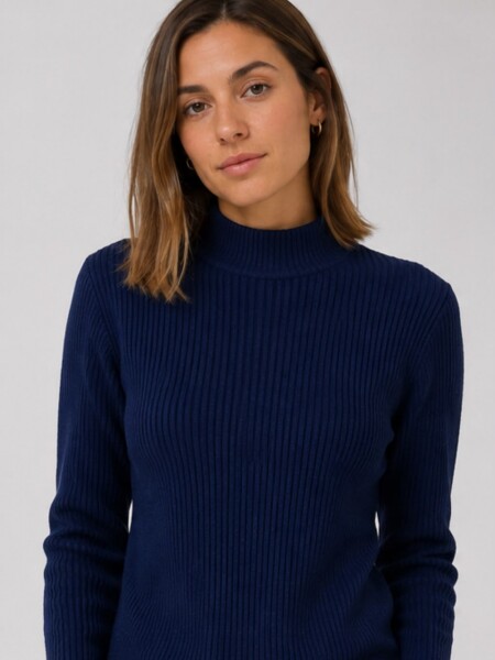 POLERA SLOWLY 915 AZUL