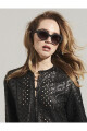 Tiwi Anne - 901 Bicolor Black / Pink With Burgundy Gradient Lenses