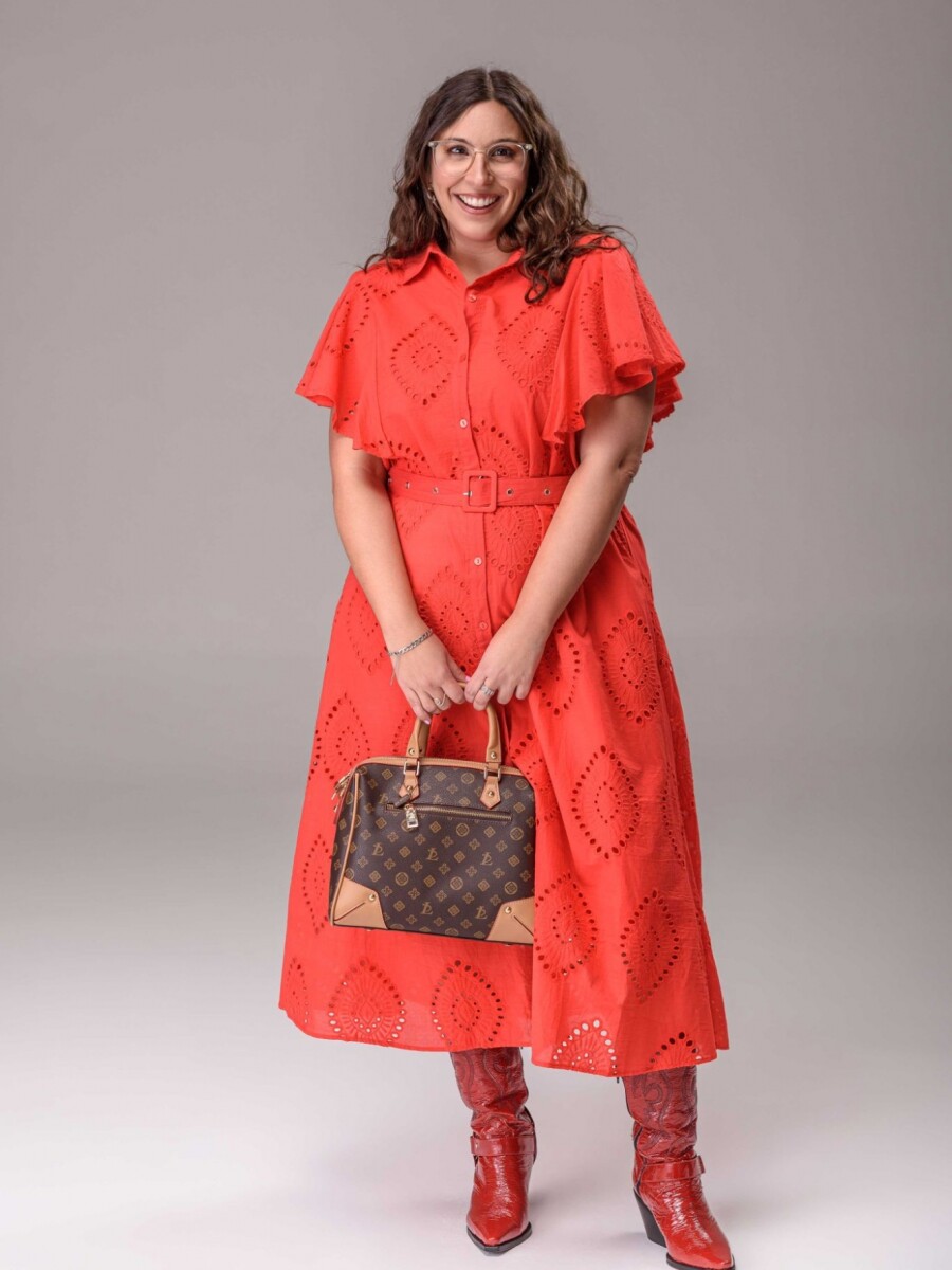 Vestido Magnolia Rojo