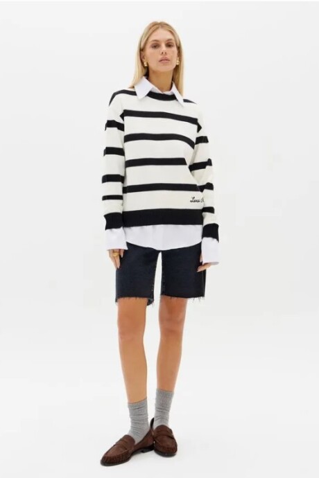 Buzo manga larga Córcega Blanco