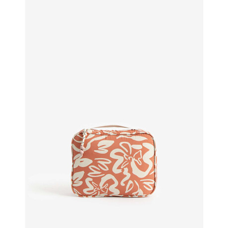 Portacosméticos De Material Reciclado Estampado Flores