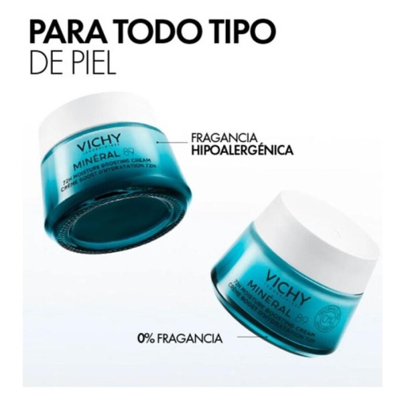 Crema Hidratante 72Hs Vichy Mineral 89 50ml Crema Hidratante 72Hs Vichy Mineral 89 50ml