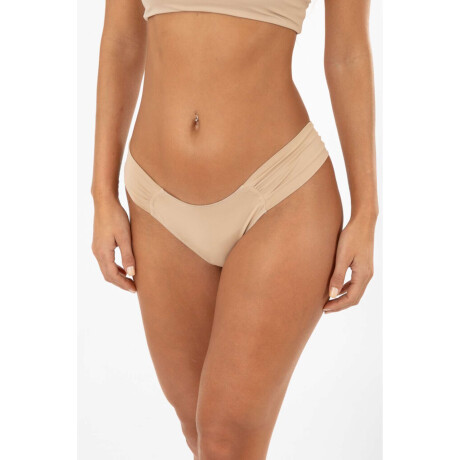 Bikini frunce sacks Marron