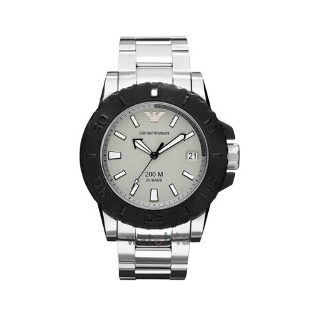 Reloj Emporio Armani Deportivo Acero Plata 0