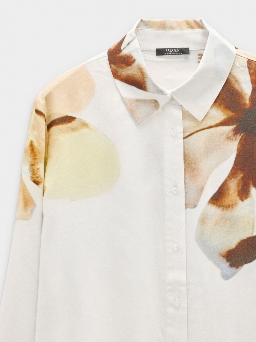 Camisa Estampado Floral multicolor