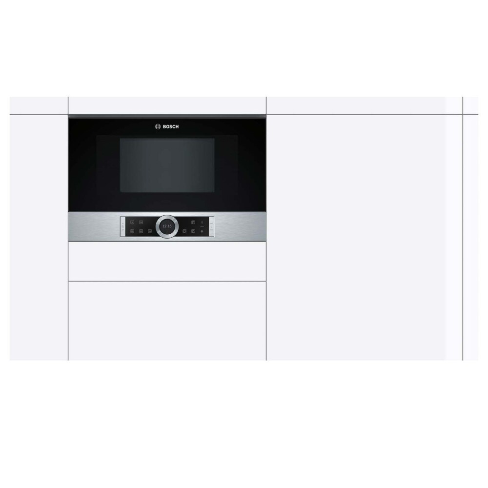 MICROONDAS DE EMPOTAR BOSCH 21-LITROS GRIS BFR634GS1