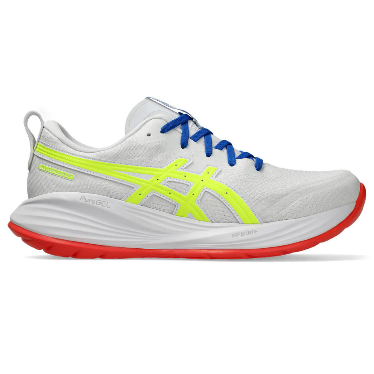Zapatillas Running GEL-Cumulus 27 ATC Hombre - White/safety Yellow 