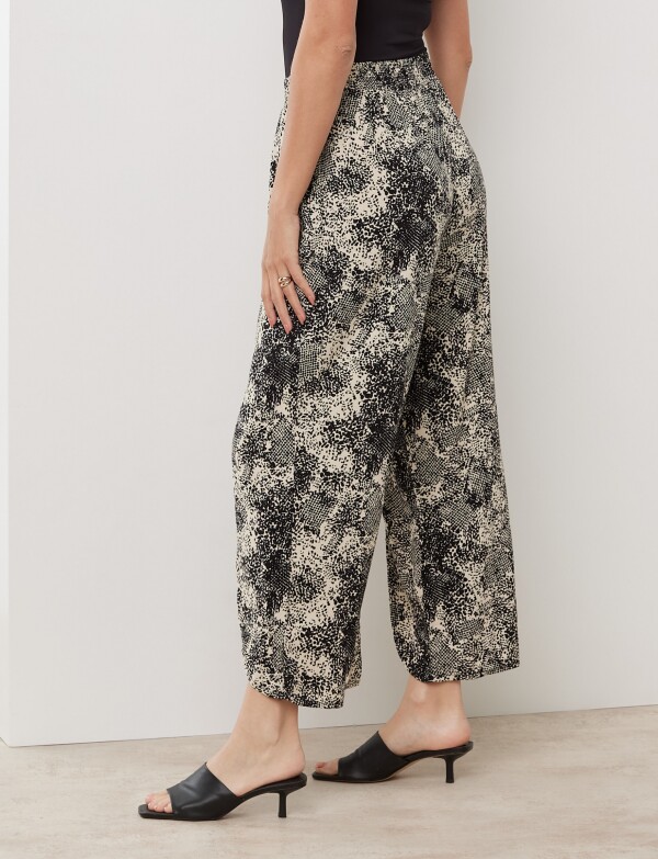 Pantalon Bali NEGRO/BEIGE