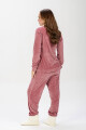 PIYAMA JOGGER LABRADO ROSADO