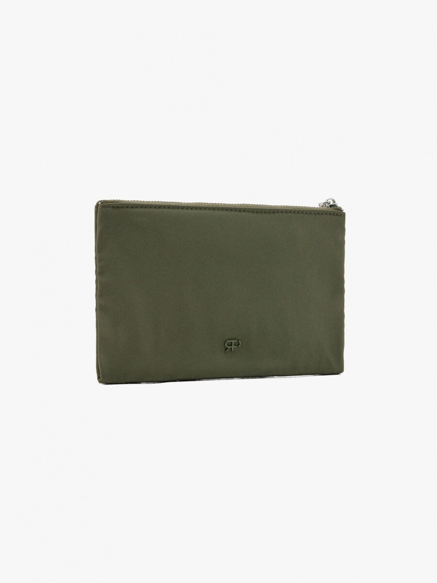 Bolso Multiusos Doble De Nylon caqui