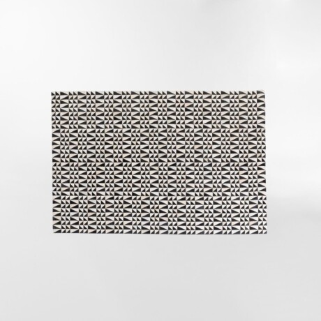 ALFOMBRA ZIGZAG Negro