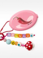 Llavero Charm Bolso Para Monedas multicolor