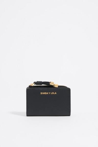 CARTERA PIEL Negro