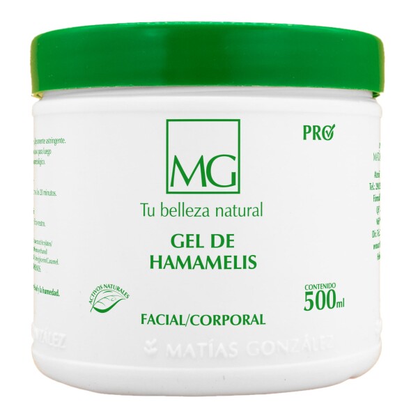 Gel de Hamamelis (500cc) Gel de Hamamelis (500cc)
