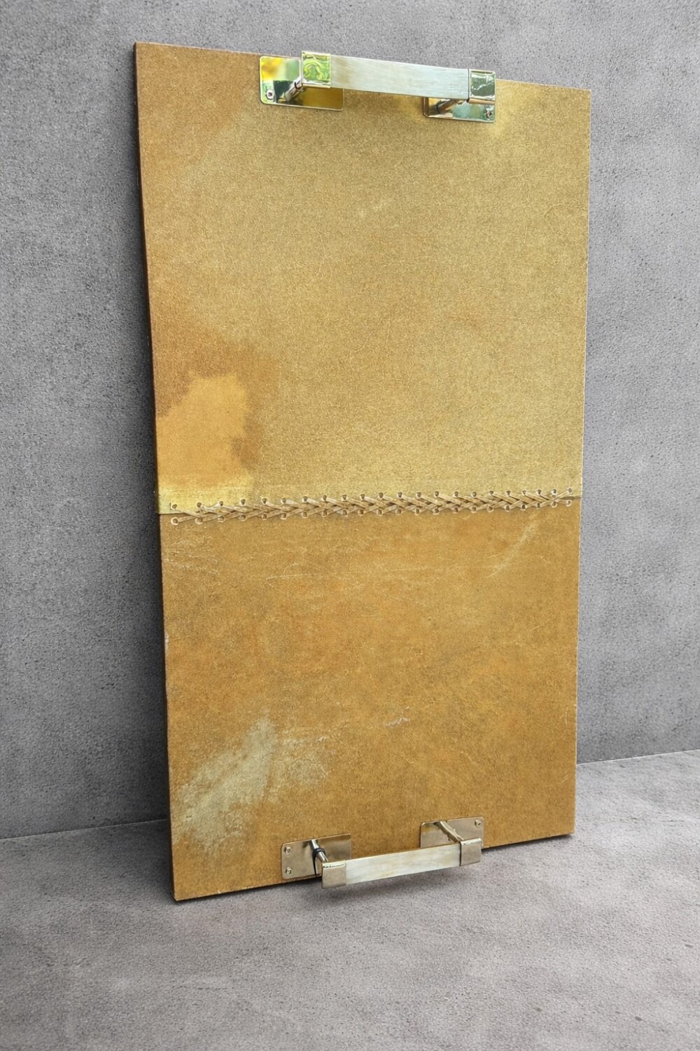 Bandeja Lonja Guampa engarce plateado