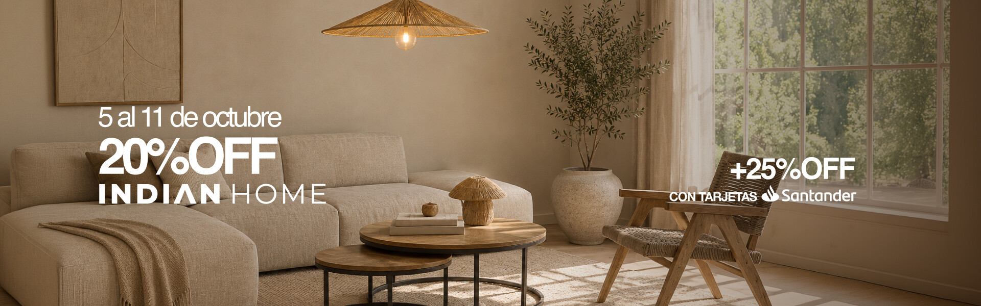 20% Home + 25 Santander