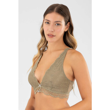 Soutien bralet gladiolo Verde malva