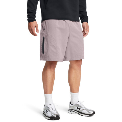 UA Unstoppable Vented Short-GRY GRY-015