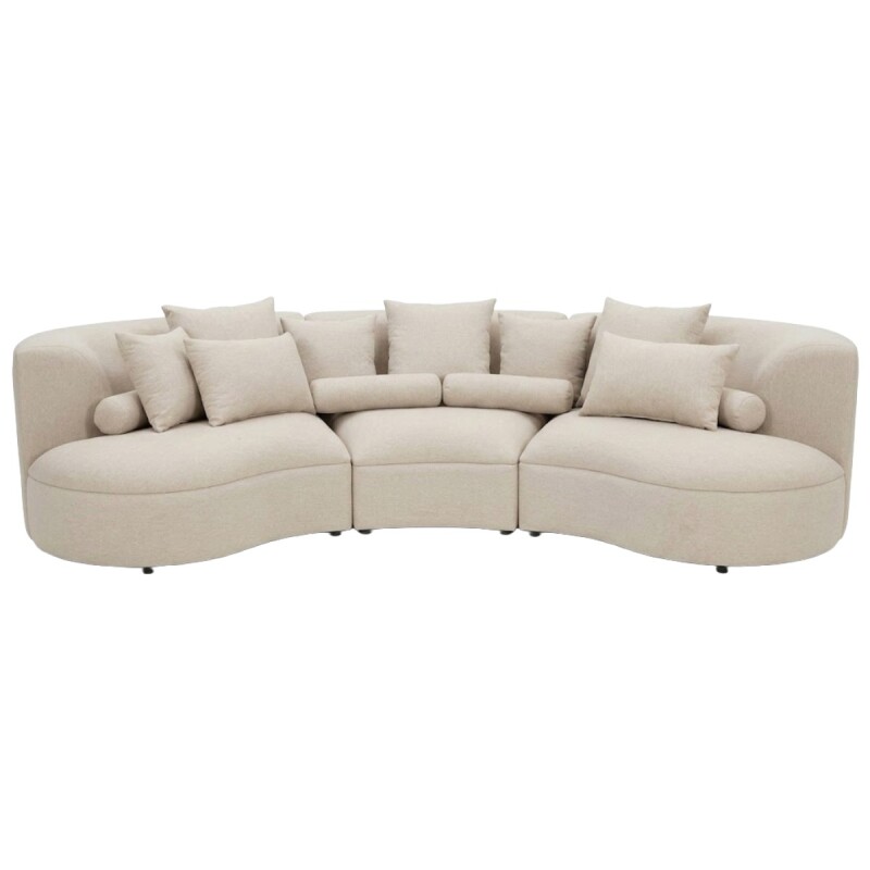 SOFA MOON 3 PUESTOS 305530 BEIGE 3PZS CD Unica