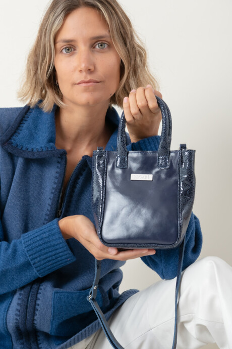 Cartera diva Azul