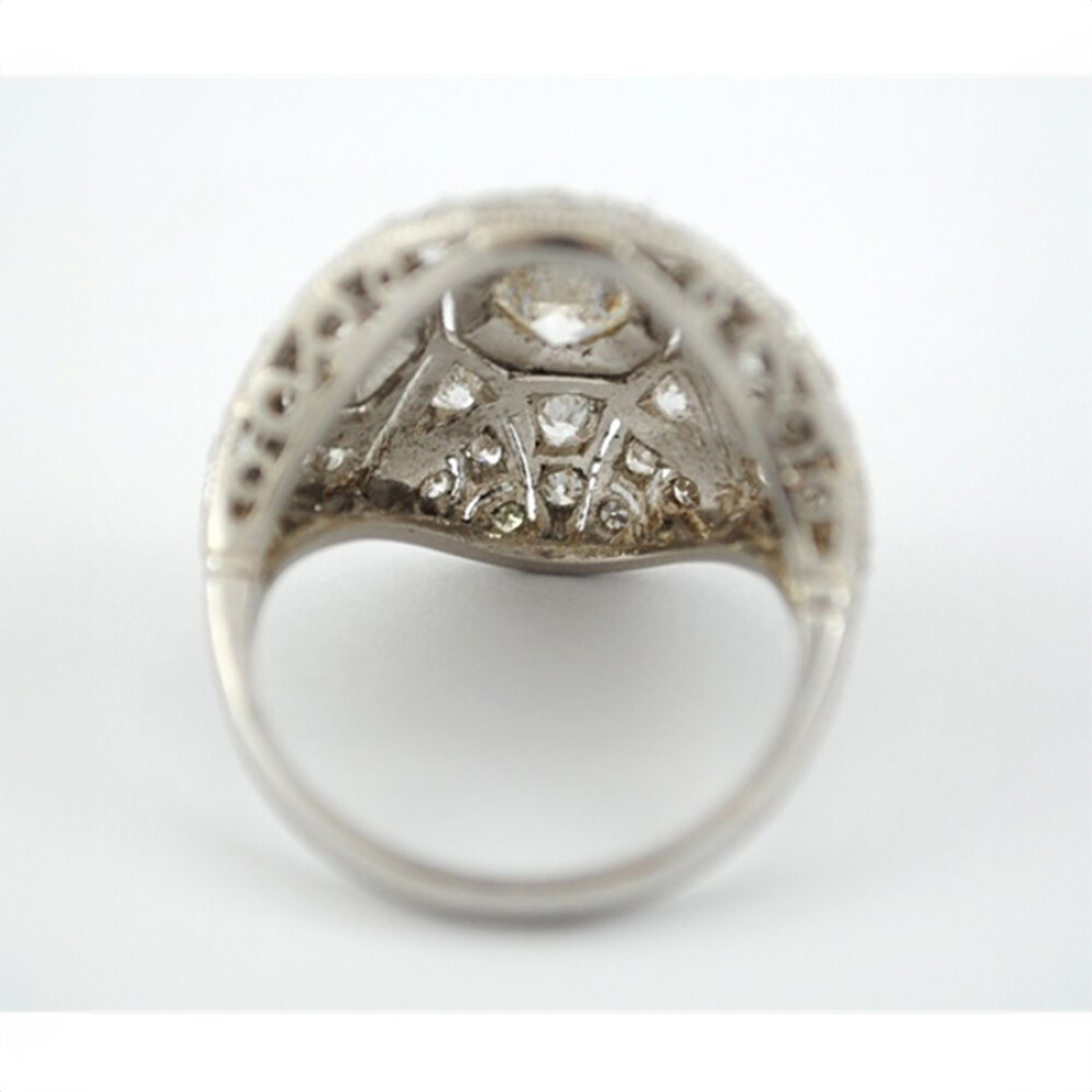 Anillo De Platino Y Brillantes Anillo De Platino Y Brillantes