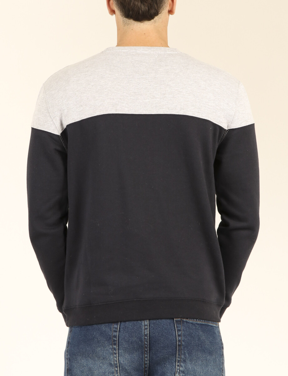 470916 SWEATER HARRY Azul Osc/gris