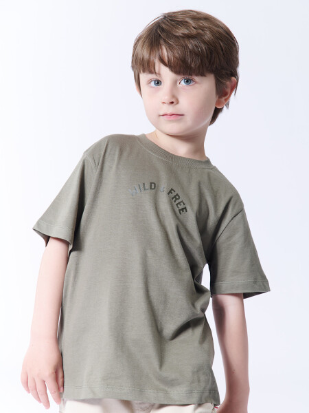 Remera Algodón Pumba Verde