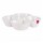 Copetinero Le Chef Redondo con 4 Divisiones 25x25x6Cm Blanco