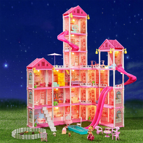Casa Muñecas Juguete Dream House Armable Compl 364p Casa Muñecas Juguete Dream House Armable Compl 364p