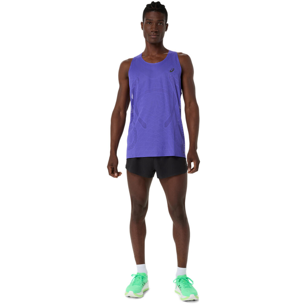 Bividi Running Metarun Singlet Hombre Cobalt Burst