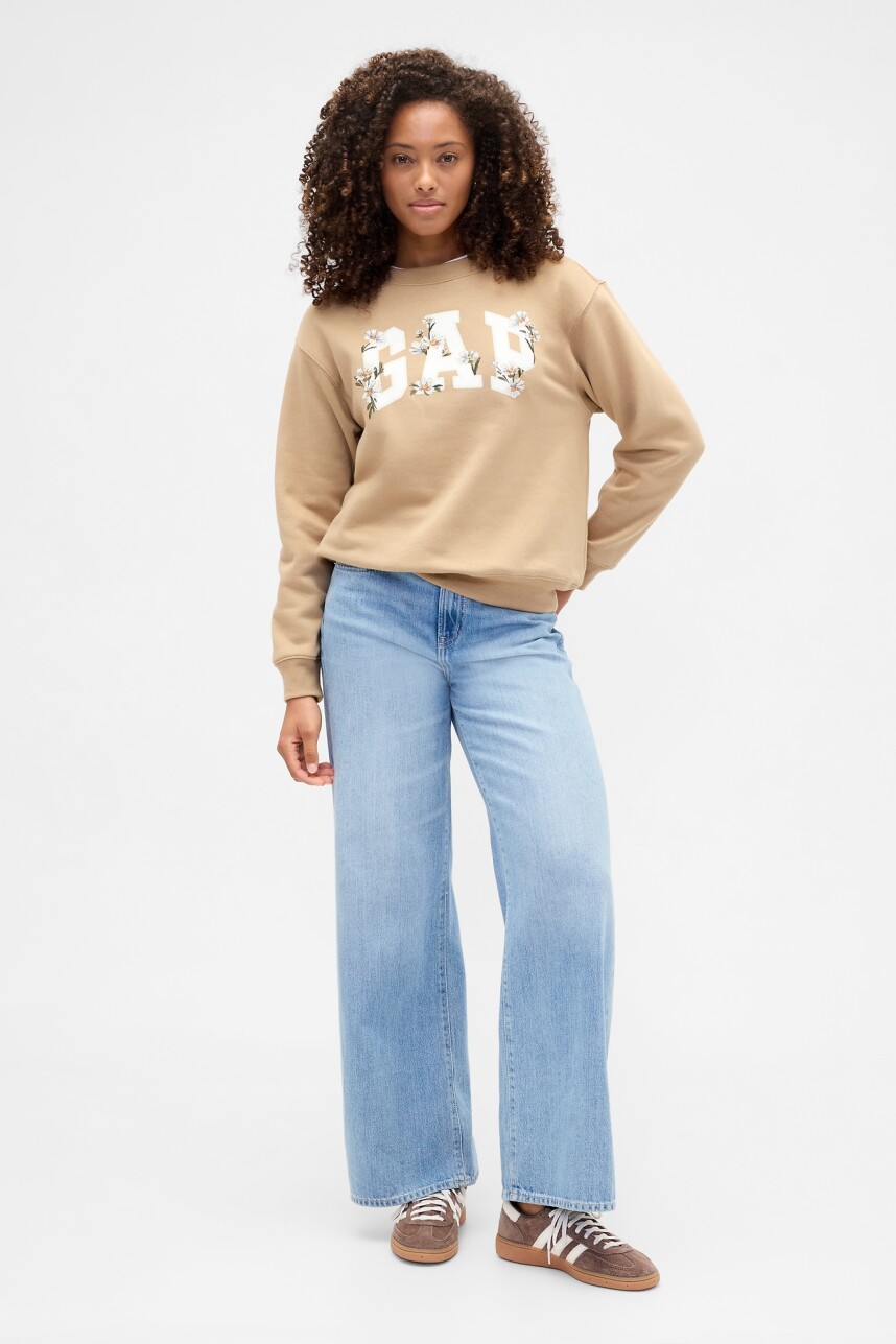 Buzo Deportivo Logo Gap Mujer Mojave