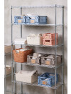 Cesta MILAS A25xL34xA15cm plegable gris Cesta MILAS A25xL34xA15cm plegable gris