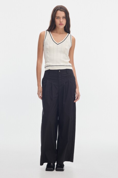 Pantalón Donna Cotton Black