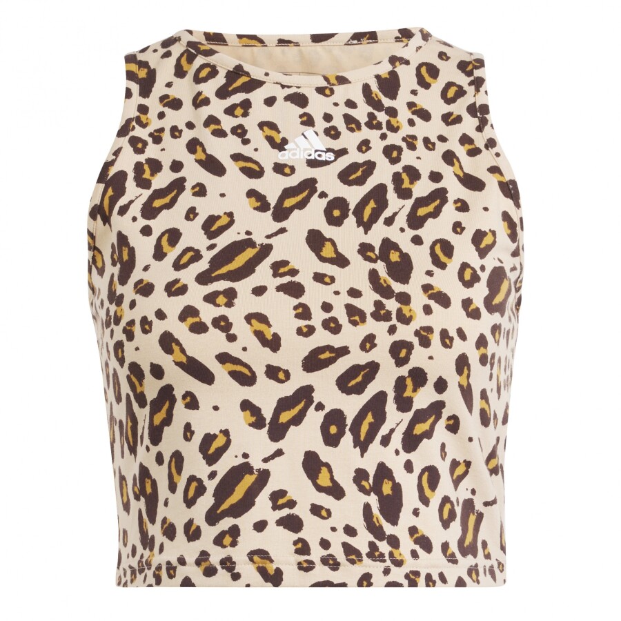 Top de Mujer Adidas Essentials Animal Print Beige - Leopardo