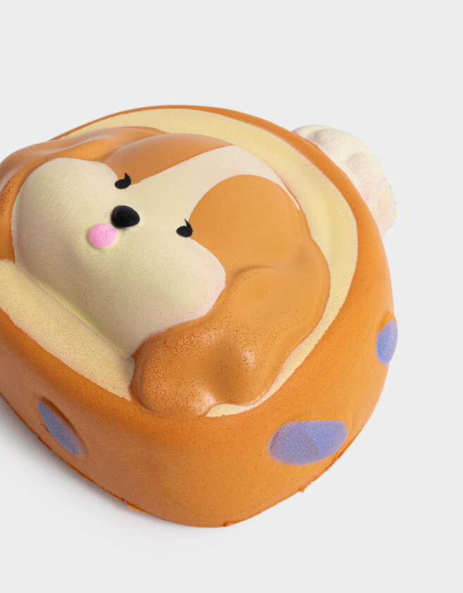 Lúdico Squishy Apretable De Perrito - Morado Medio