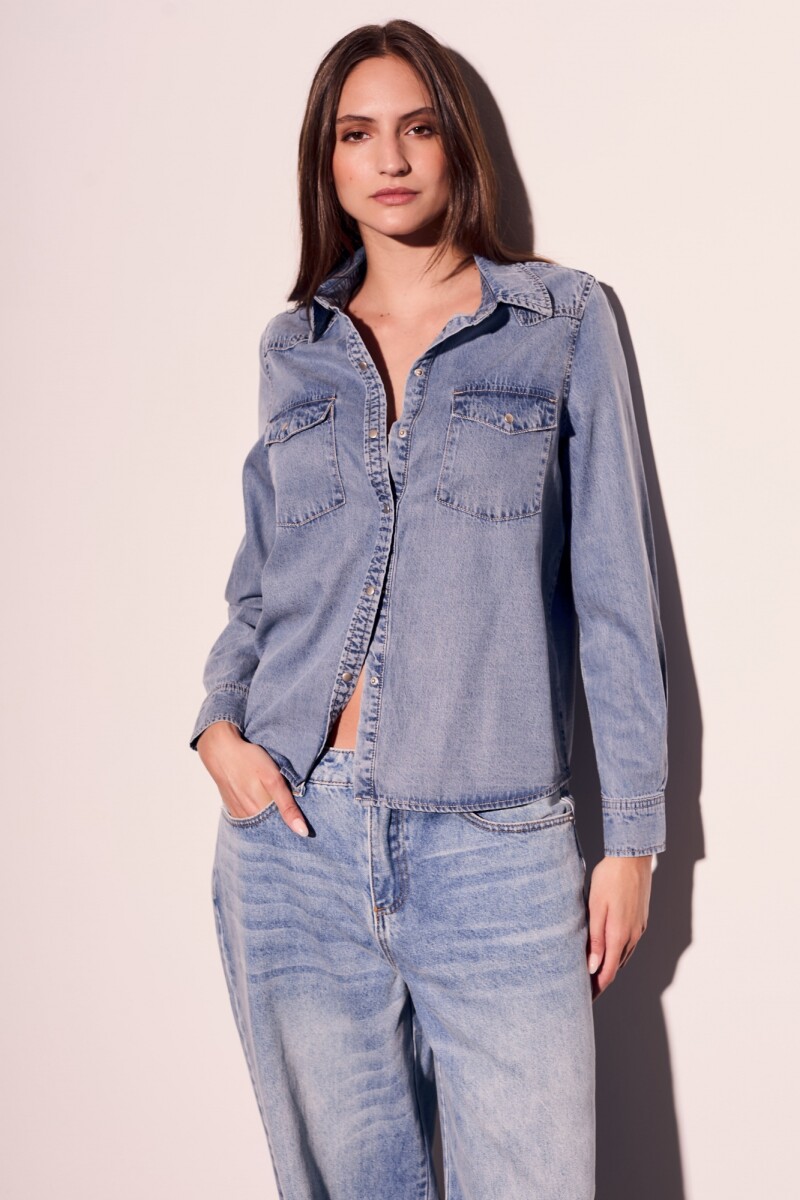 Camisa Denim Jean